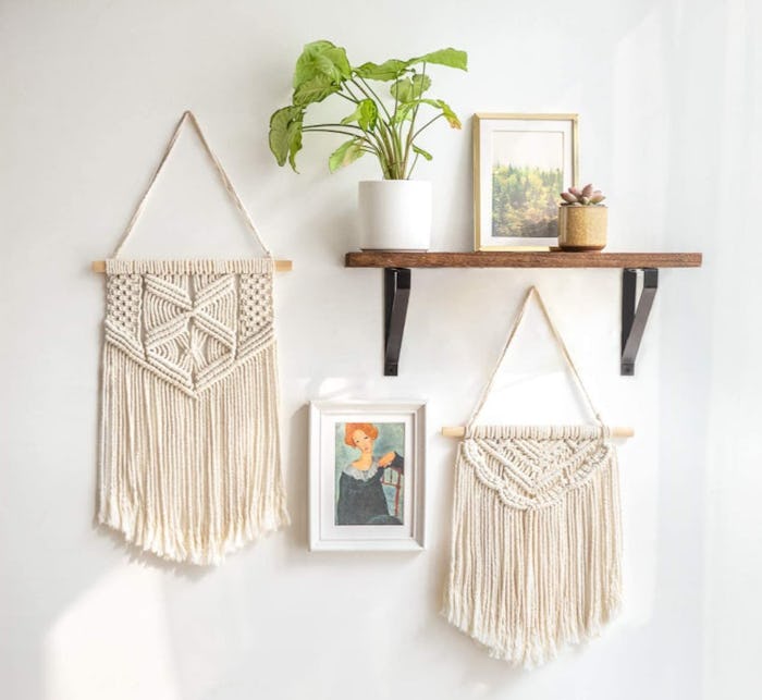 Mkono Macrame Wall Hanging Art (2-Pack)