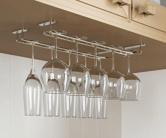 Wallniture Wine Glass Rack