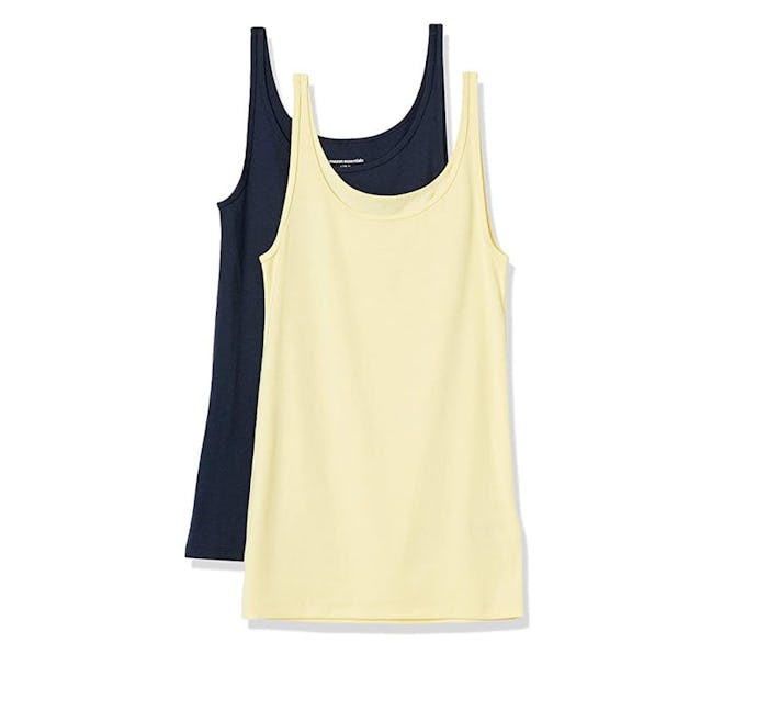 Amazon Essentials Thin Strap Tank Tops (2-Pack)