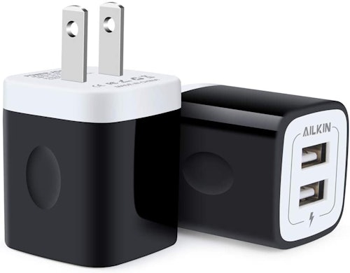 Ailkin Multiport Fast Charge Power Cube (2-Pack)