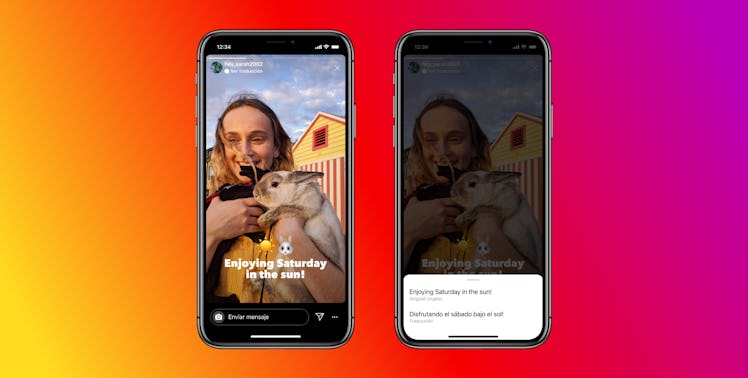 You can now translate text in your Instagram Stories into over 90 languages.