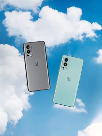 OnePlus Nord 2 5G phone with three cameras
