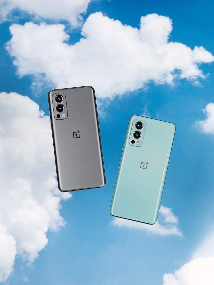 OnePlus Nord 2 5G phone with three cameras 