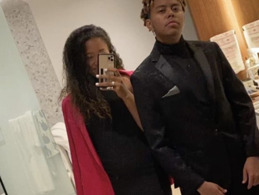 Tennis legend Naomi Osaka and rapper Cordae make sure to support each other in their individual ende...