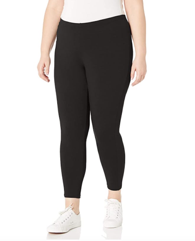  Just My Size Plus-Size Stretch Jersey Leggings