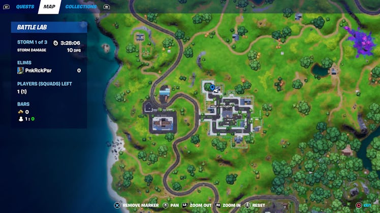 fortnite parenting book location 3 map