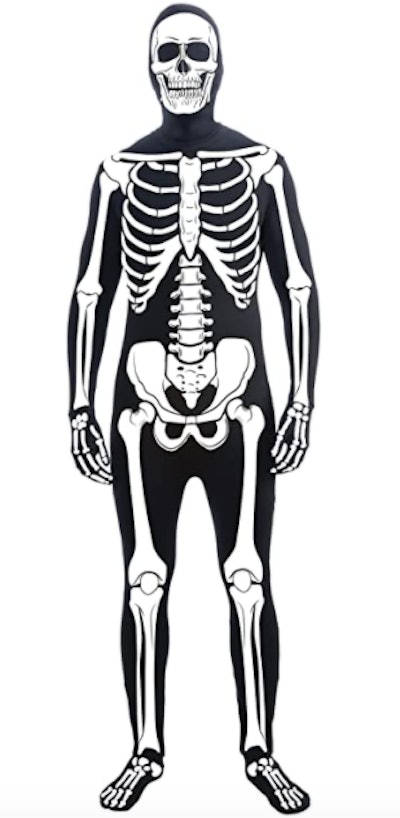 Adult skeleton costume