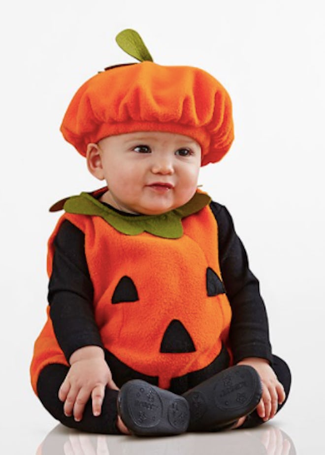 Baby pumpkin costume
