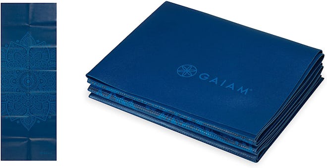 Gaiam Folding Travel Yoga Mat