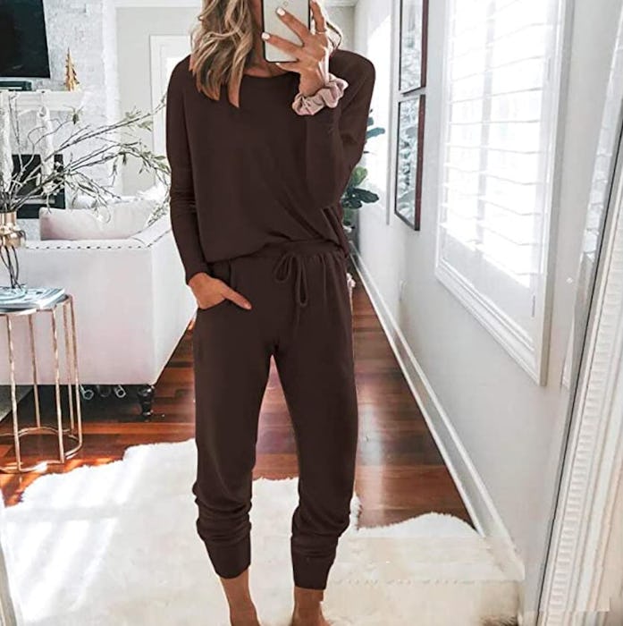 PRETTYGARDEN Crew Neck Tracksuit