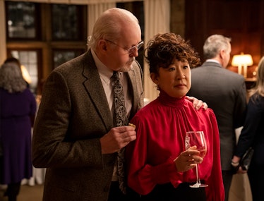 David Morse and Sandra Oh in the Netflix series The Chair