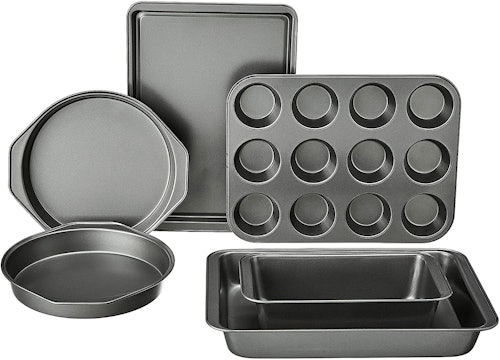 Amazon Basics Nonstick Oven Bakeware Baking Set (6 Pieces)