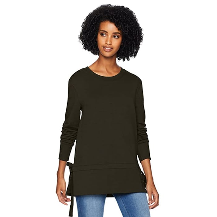 Daily Ritual Side-Tie Sweatshirt
