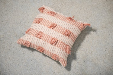 Striped Guayaba Pink Pillow