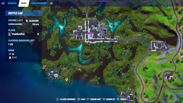 fortnite week 7 artifact location 5 map