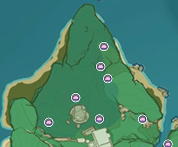Genshin Impact Sakura Bloom Locations Araumi