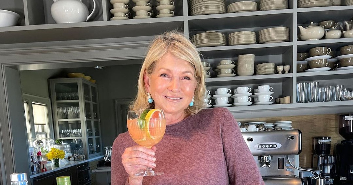 This Martha Stewart-Approved Cocktail Is Perfect For Beating The Heat.
