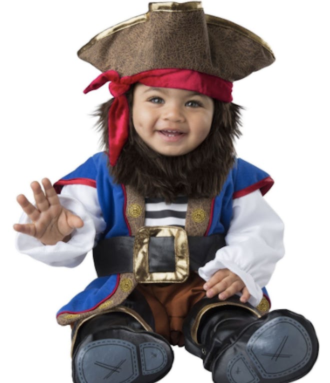 Baby in pirate costume