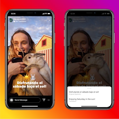You can now translate text in your Instagram Stories into over 90 languages.