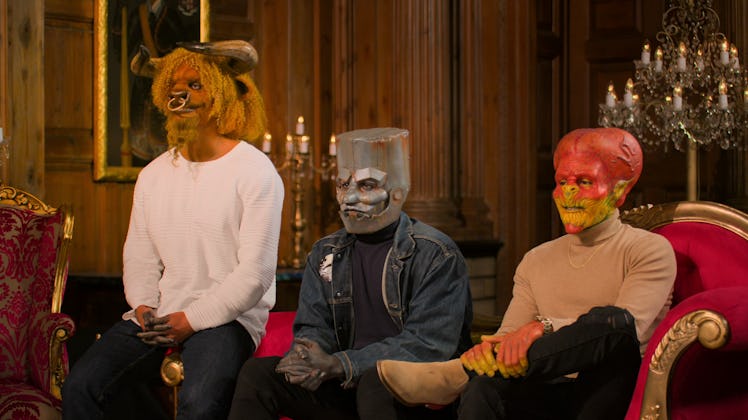 Josh the Bull, Ethan the Tin Man, and Tyler the Alien in 'Sexy Beasts'