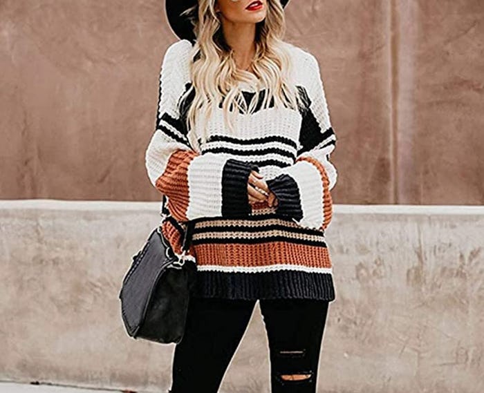 ZESICA Crew Neck Sweater