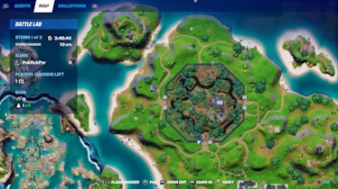 fortnite week 7 artifact location 1 map