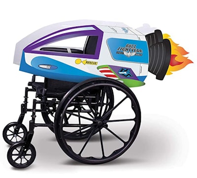 Buzz Lightyear Spaceship Adaptive Wheelchair Cover Costume