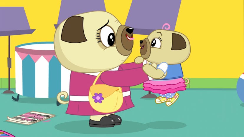Chip and Potato is about a pug named Chip and her pet mouse named Potato.