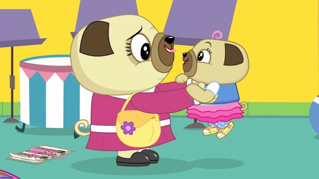 Chip and Potato is about a pug named Chip and her pet mouse named Potato.