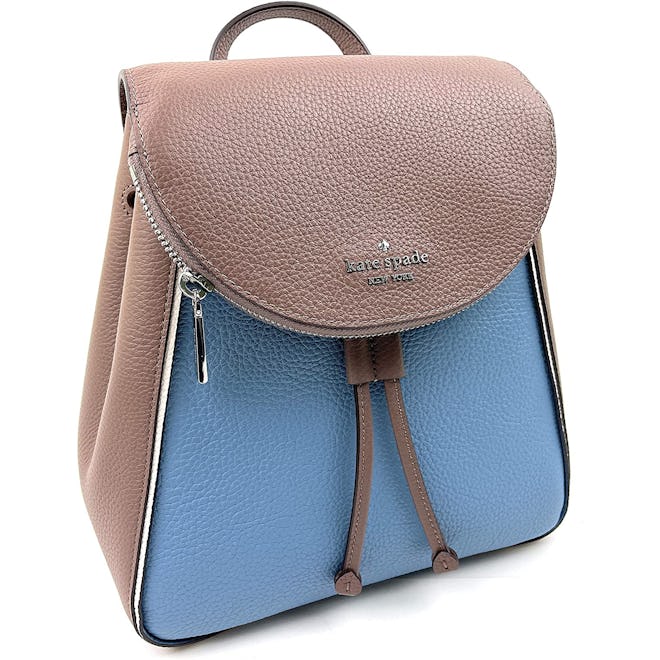 Kate Spade Leila Medium Pebbled Leather Backpack