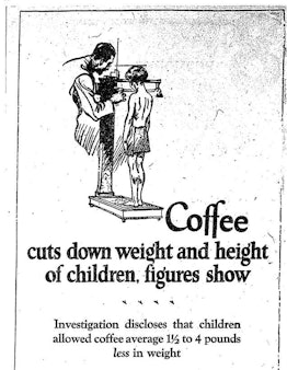 Postum ad, The Boston Daily Globe, 1925