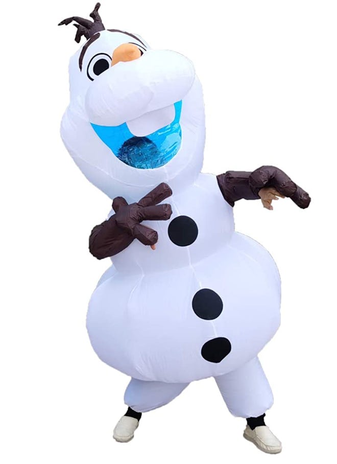 Inflatable Olaf Snowman Costume