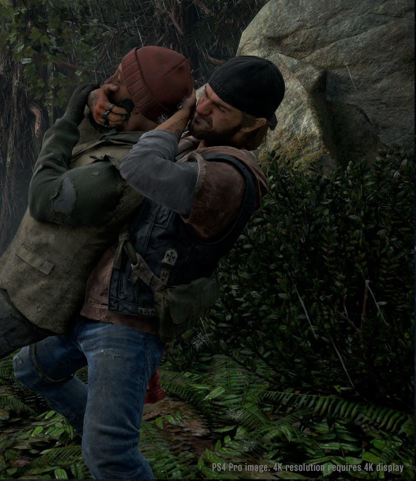 A screenshot from Days Gone 