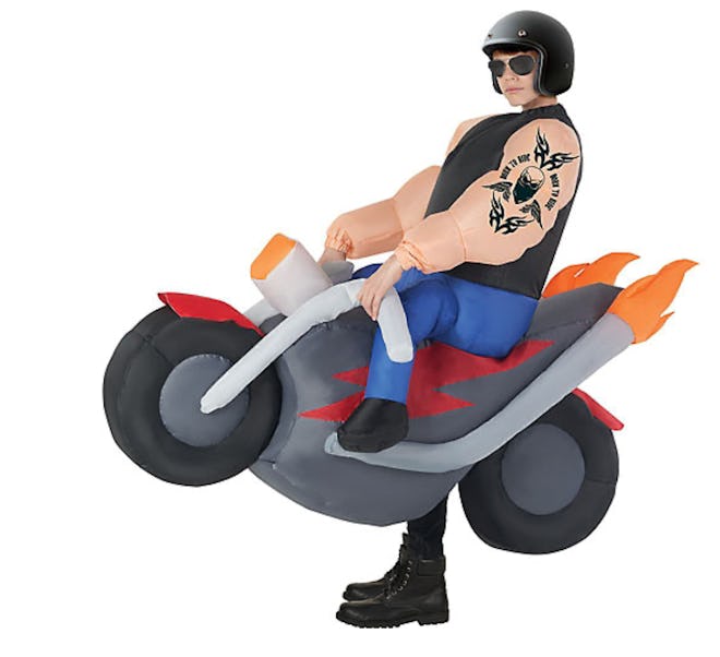 Child Inflatable Biker Ride-On Costume