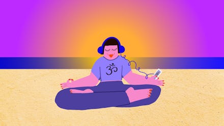 Podcasts for meditation can help you feel more focused and less stressed.