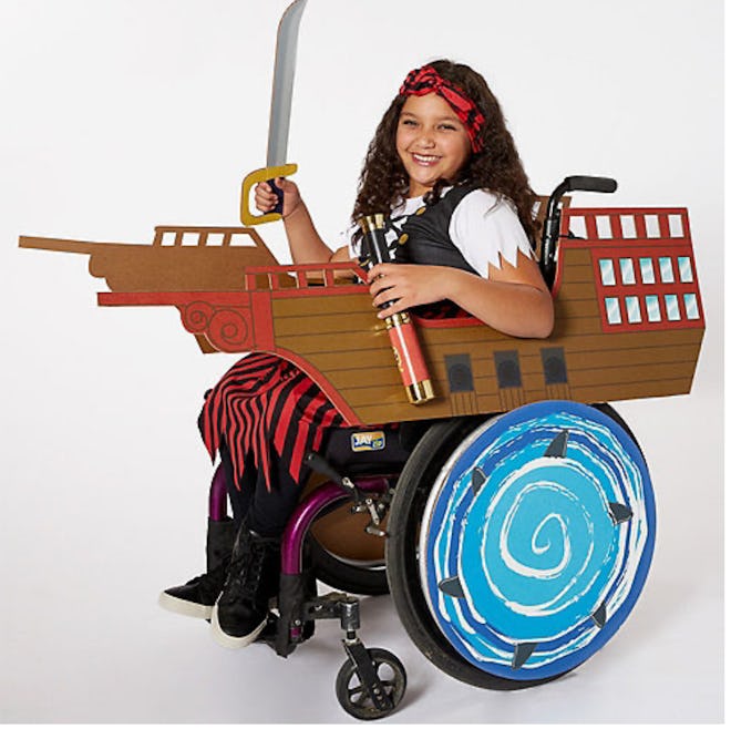 Child Wheelchair Pirate Ship Costume