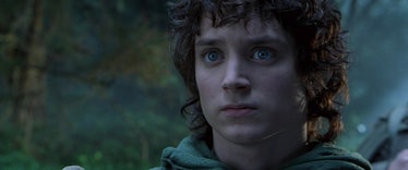 Elijah Wood as Frodo in the Lord of the Rings film trilogy