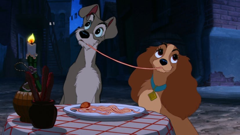 Lady and the Tramp was released in 1955.