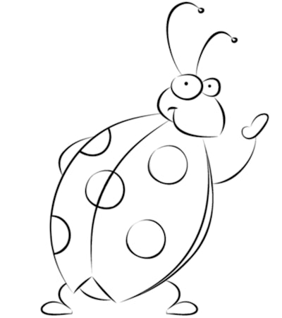 1070  Coloring Pages Lady Bug  Latest HD