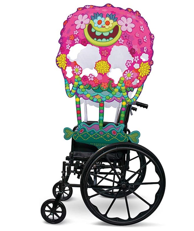 Troll Flower Balloon Adaptive Wheelchair Cover For Kids