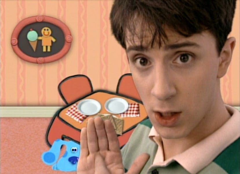 Blues Clues first aired on Nick Jr in the 1990s