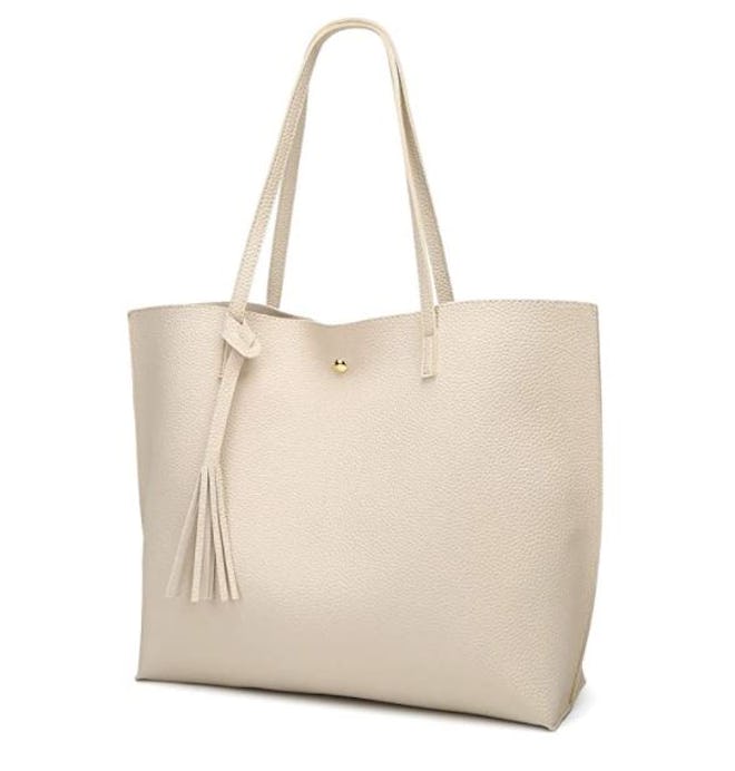 Dreubea Faux Leather Tote 