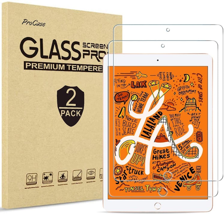 ProCase iPad Mini Tempered Glass Screen Protector (2-Pack) 
