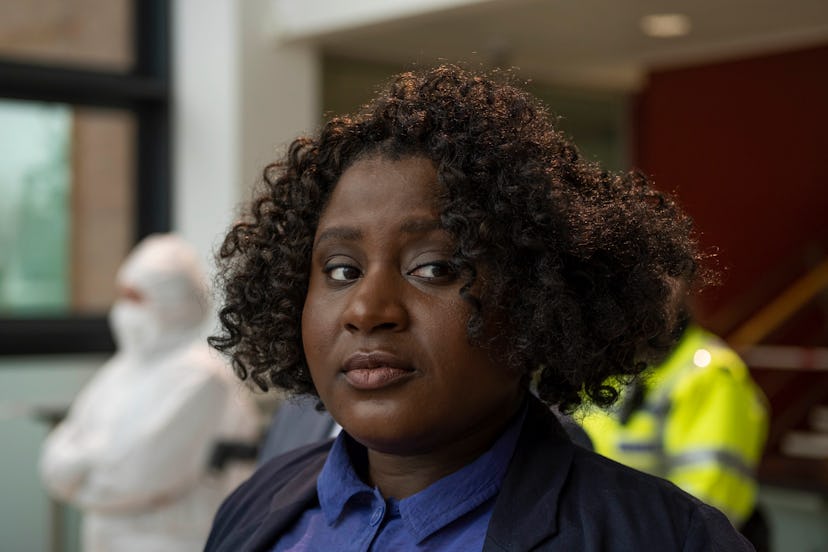 Susan Wokoma as DI Eve in BBC's 'Rules of the Game'