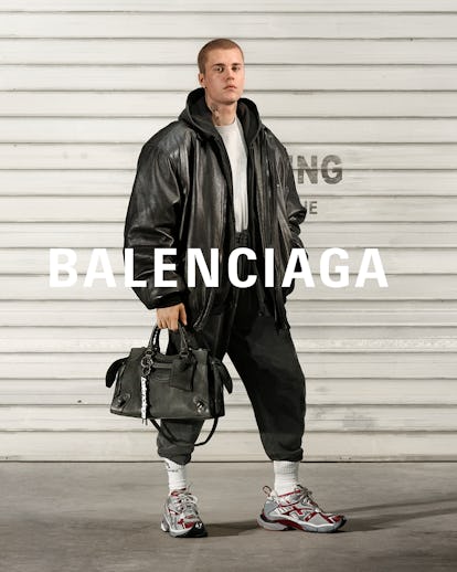 Justin Bieber w kampanii Balenciagi na jesień 2021.