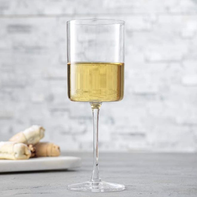 JoyJolt White Wine Glasses (Set of 2)