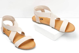 Rekayla Flat Elastic Sandals 