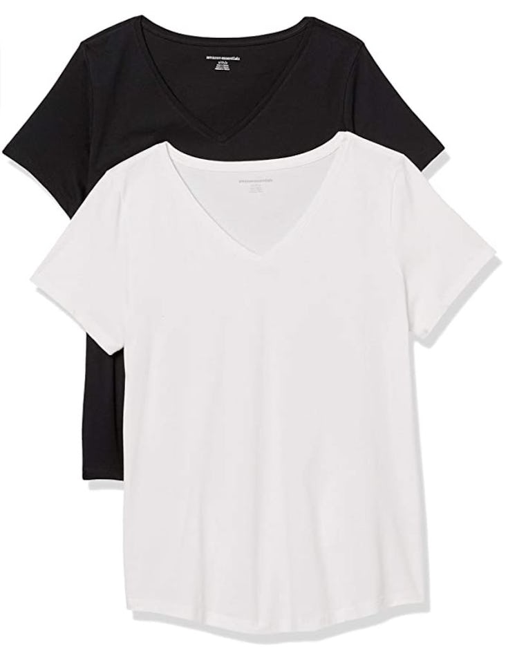 Amazon Essentials V-Neck T-Shirt (2-Pack)