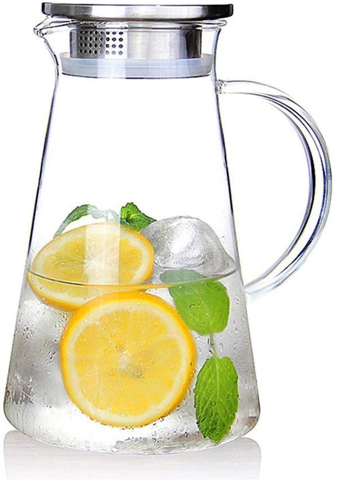 SUSTEAS Glass Pitcher 