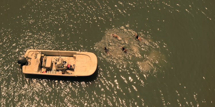 boat in the water from 'Outer Banks'